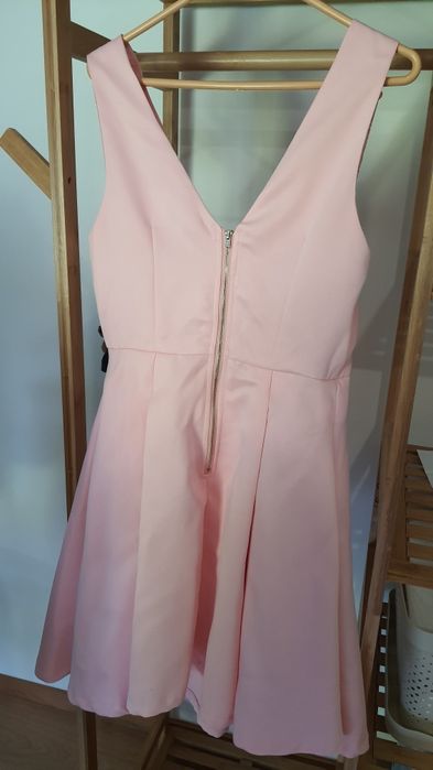 Vestido elegante rosa