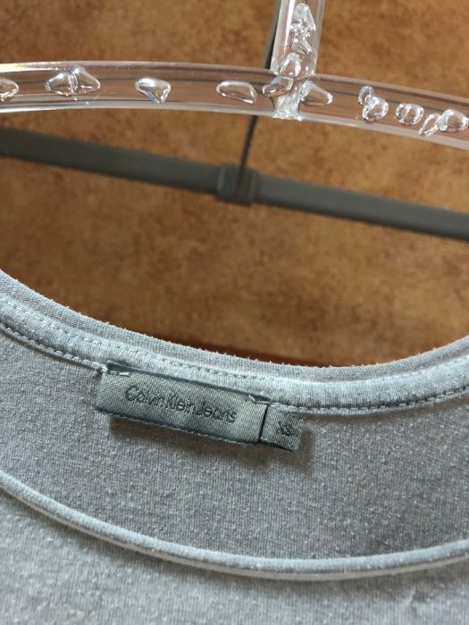 Bluzka szara Calvin Klein rozmiar XS