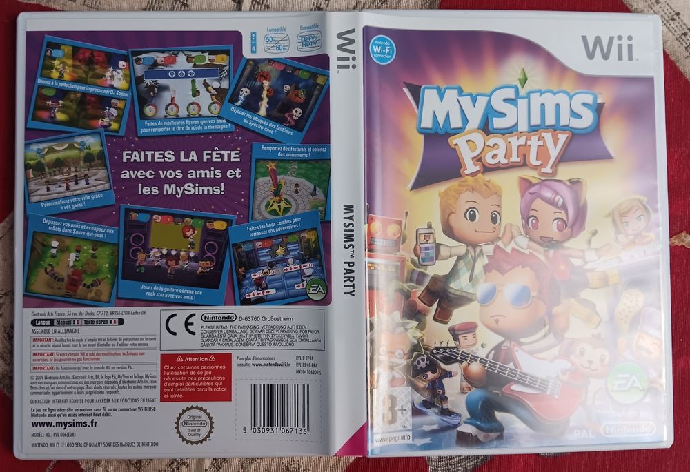 My Sims Party Nintendo Wii