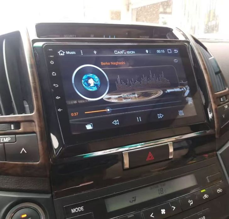 магнітола для Toyota Land cruiser 200 2007-2015 Android, під камеру