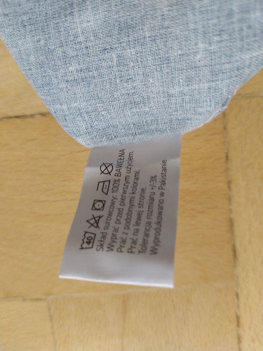 Bawełniana poszewka na jaśka