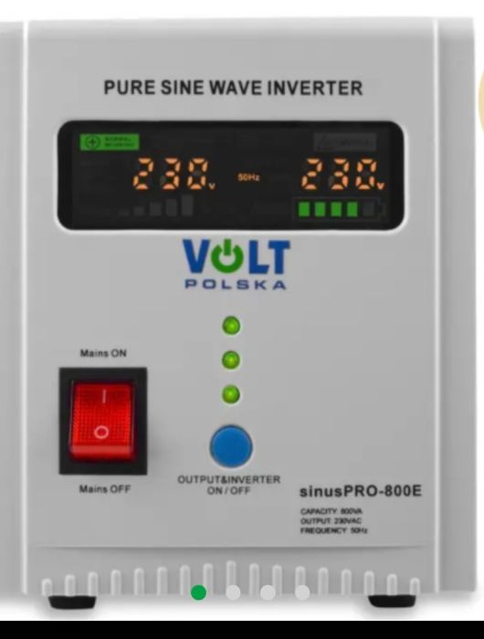 Volt Polska. Інвертор для дому. БЕЗПЕРЕБІЙНИК .