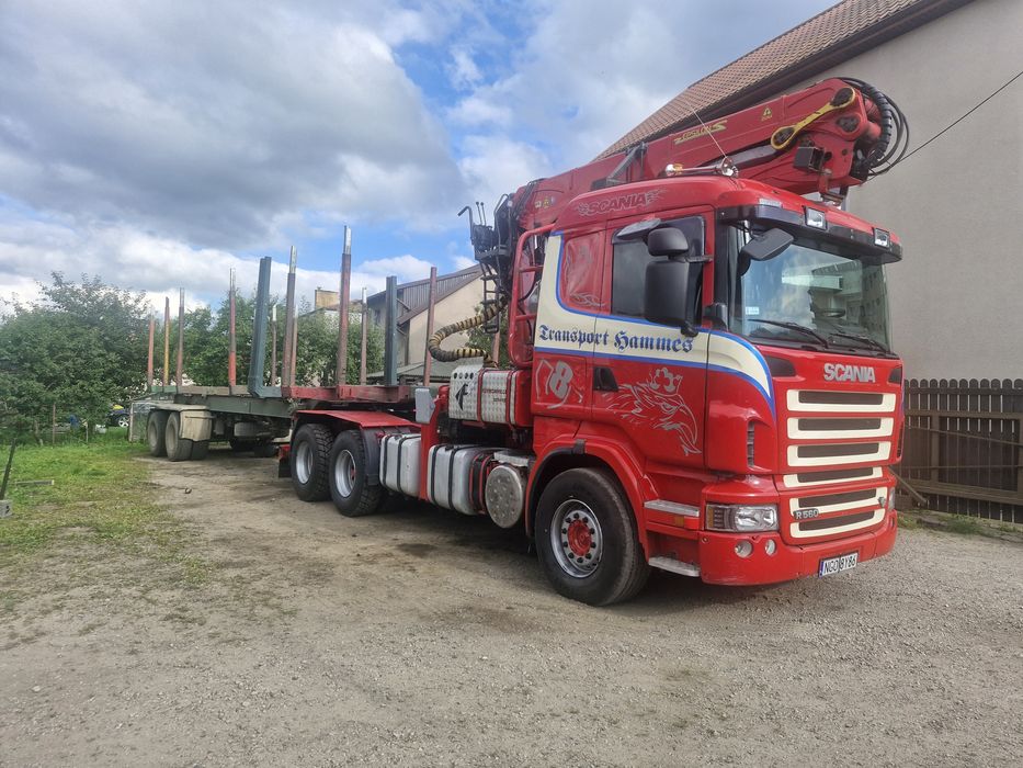 Scania r560 6x4 do drewna
