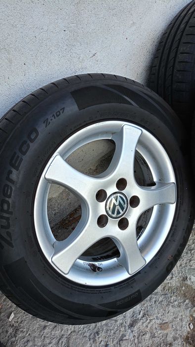Alufelgi Volkswagen 14" + opony letnie