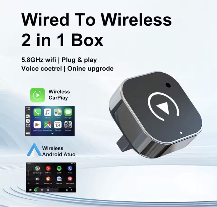 Bezprzewodowy Adapter CarPlay / AndroidAuto