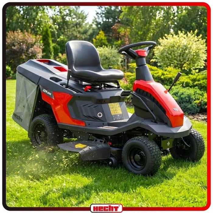 Traktor Ogrodowy Kosiarka Spalinowa Traktorek HECHT 5167 6.1KM 66cm 150L