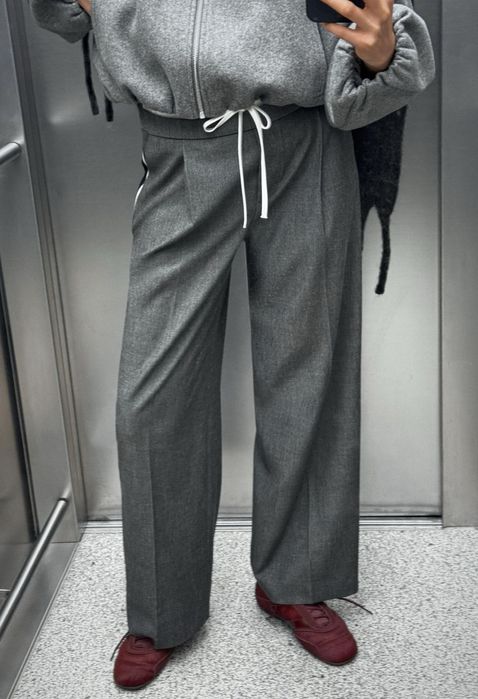 Брюки з лампасами Zara S