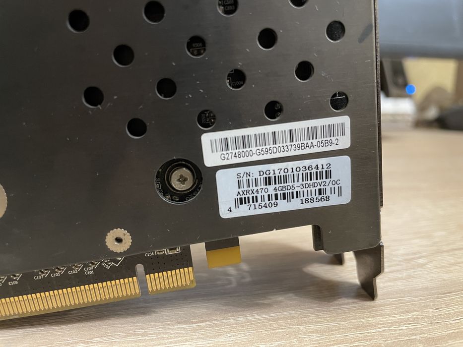 Відеокарта RX470 4gb PowerColor