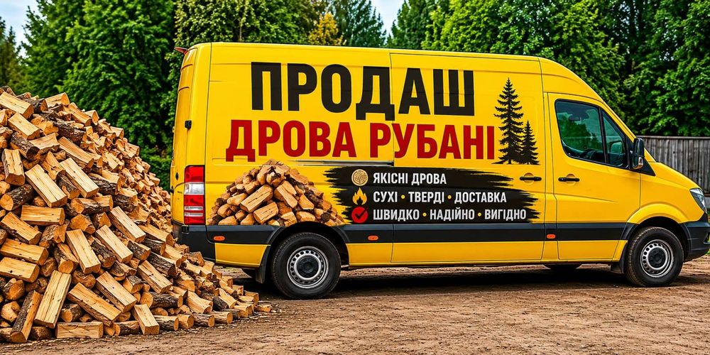 Продам дрова тверду породу дуб