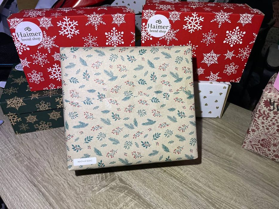Новорічні подарункові бокси від Haimer brend shop