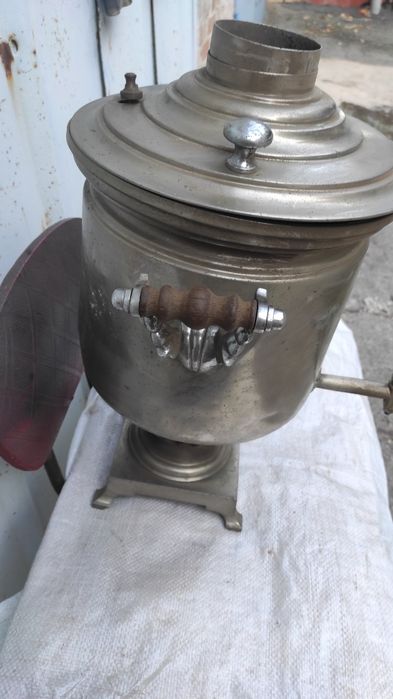 Самовар на дровах  братьев Баташовых