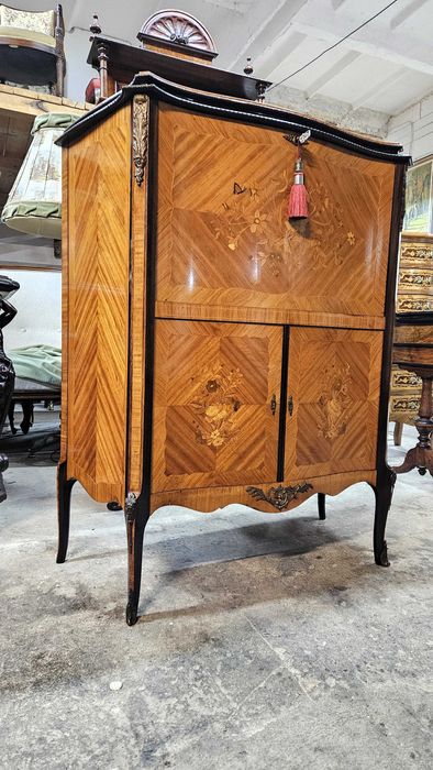 Antyk Stara Piękna Komoda BAREK szafka -masywny Konkret .