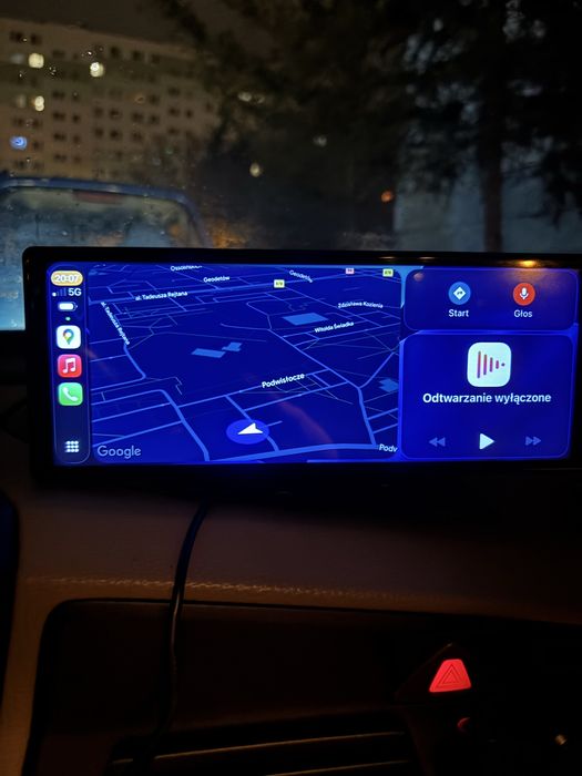 Radio CarPlay/AndroidAuto 10.26 cala ekran