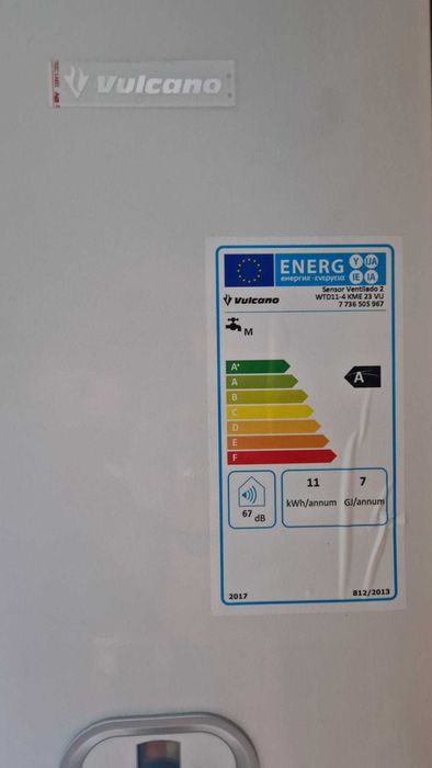 Esquentador Vulcano Gás Natural