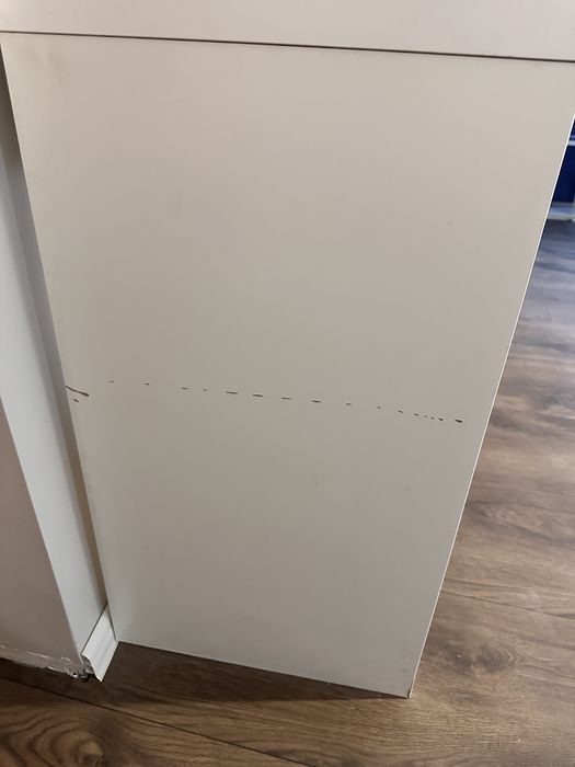 Toaletka biała ikea malm