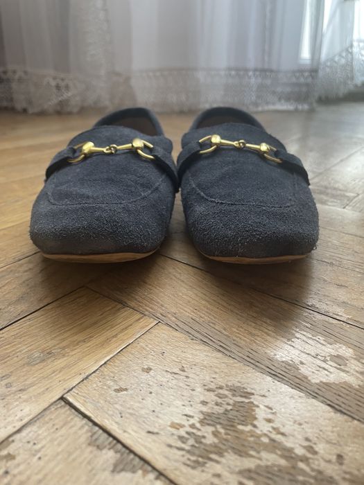 Skórzane mokasyny 39