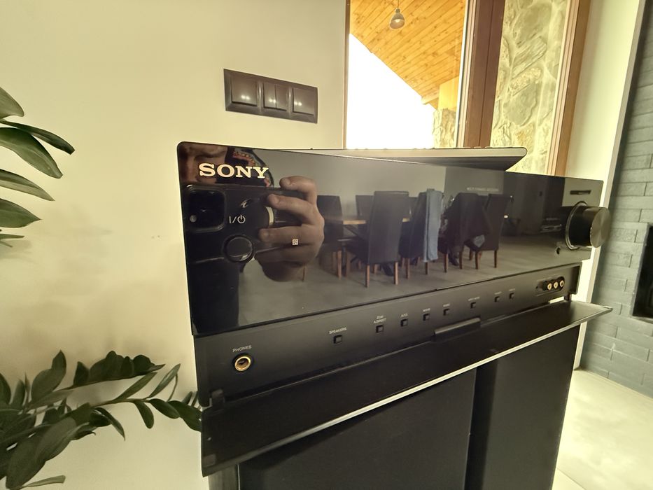 Amplituner Sony STR-DN1000 pilot | Kolumny Pure acoustics NOVA 6F