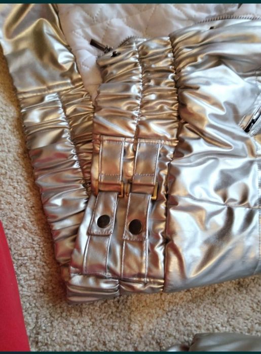 Куртка зимова, песець натур. 46 розмір,