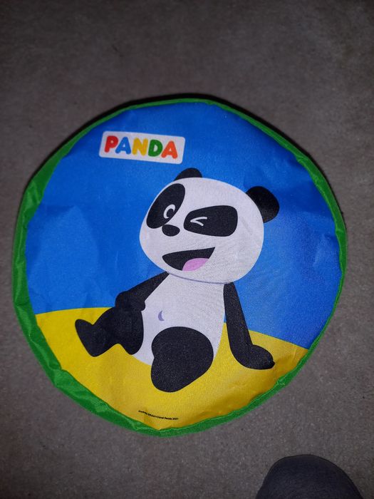 Balde com Tapete do Panda 3 em 1