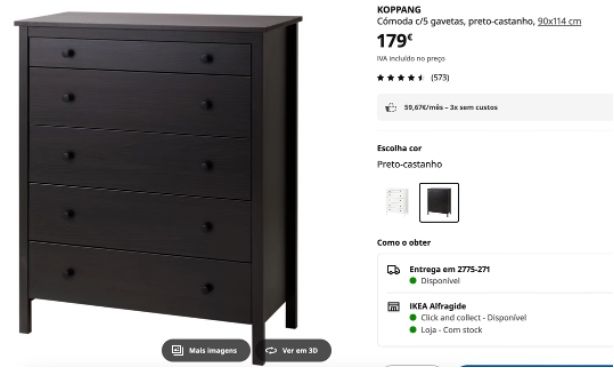 Comoda ikea koppang