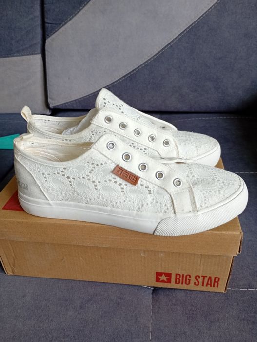 Tenisówki big star damskie róż.40