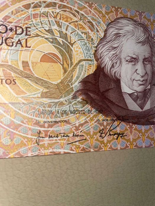 7 notas portuguesas,nunca circuladas