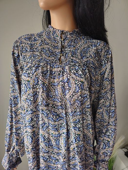 Elegancka Bluzka Garcia we Wzory – Styl Boho / Casual XL