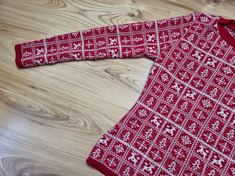 Sweter swetr Boohoo M 38 świąteczny