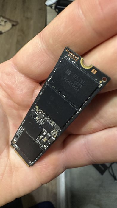 SSD: Samsung 960 EVO m2 500 ГБ