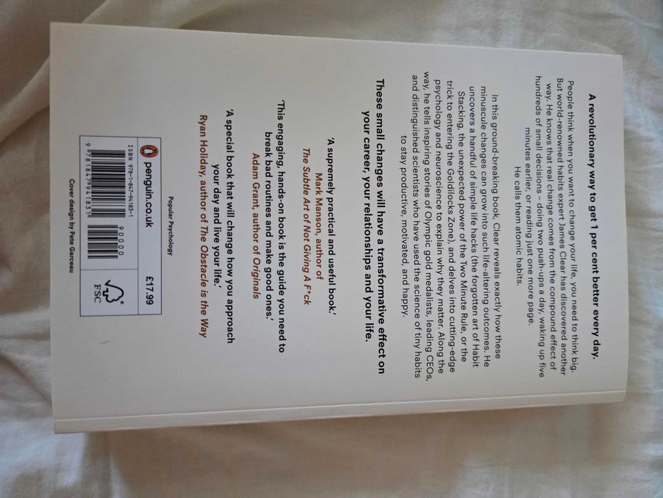 Atomic Babits - James Clear Livro [En][Novo]