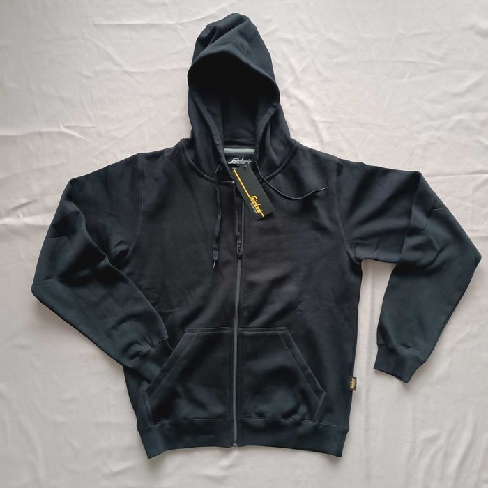 SNICKERS  bluza z kapturem na zamek GRANATOWA 2801