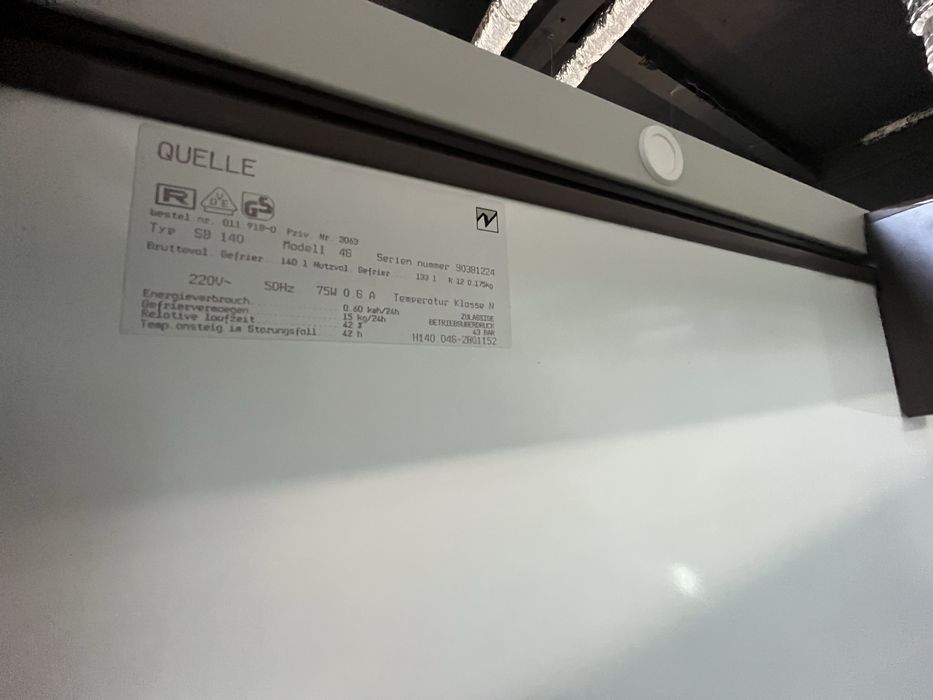 Zamrażarka Privileg 140L skrzyniowa |12msc |BD stan |Dowóz