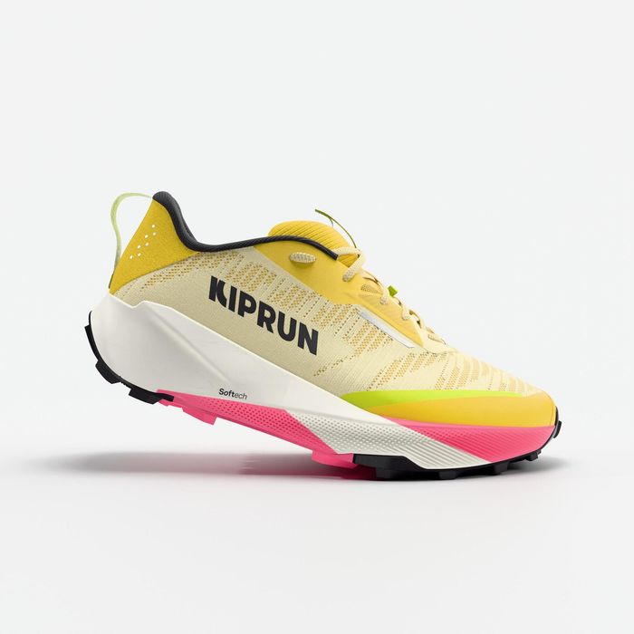 Sapatilhas de Trail Running Homem Kipsummit Amarelo