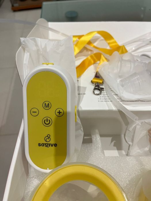 Máquina de extração de leite elétrica e portátil com 4 modos