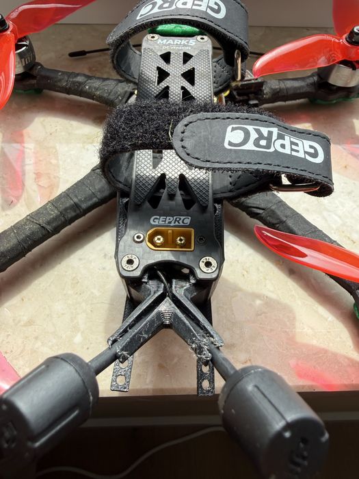 Dron fpv Geprc Mark5 DC 6s dji O4 air unit Pro crossfire