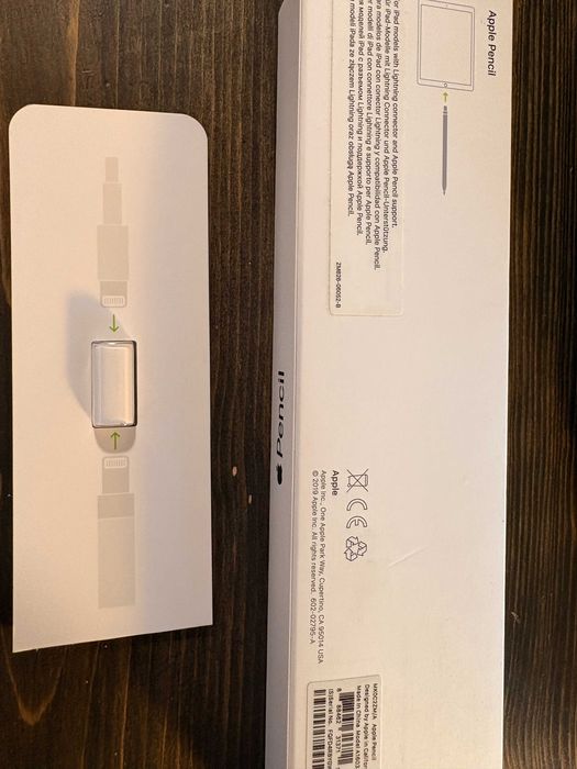 Adapter Lightning do Apple Pencil 1 gen - oryginalny, nieużywany