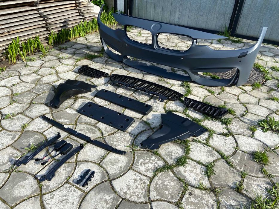Бампер bmw f30 M3 передний m-look ф30 м3 комплектний бампер: 250 ...