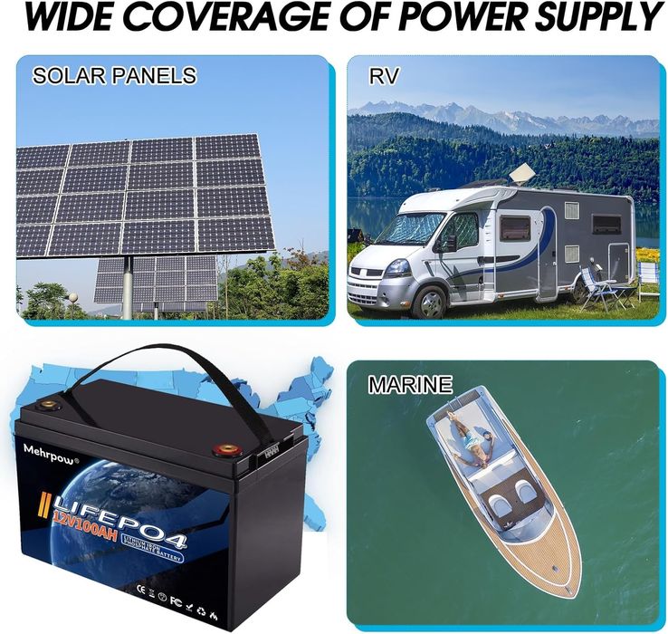 Аккумулятор Lifepo4 100ah 12v