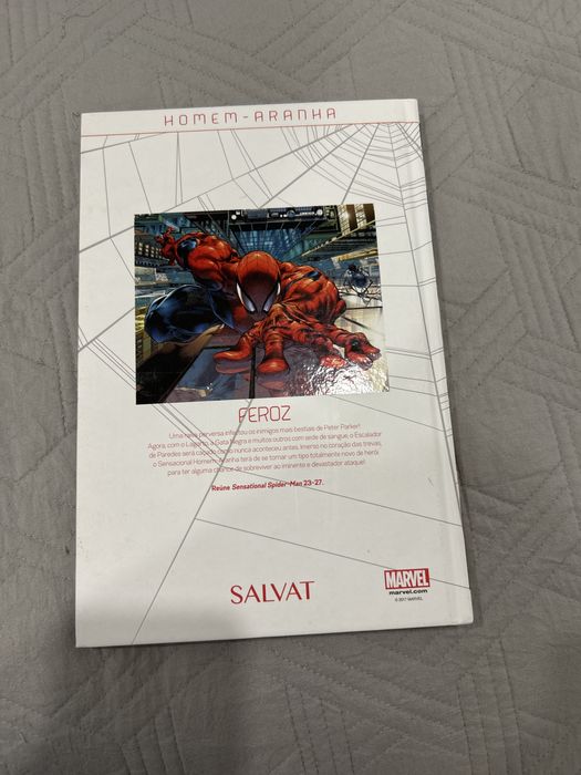 Livro Homem aranha