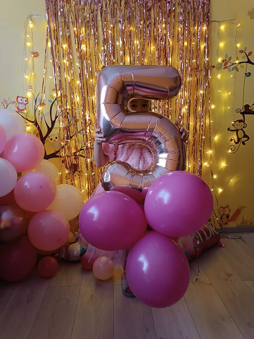 Фольговані кульки на день народження Барбі