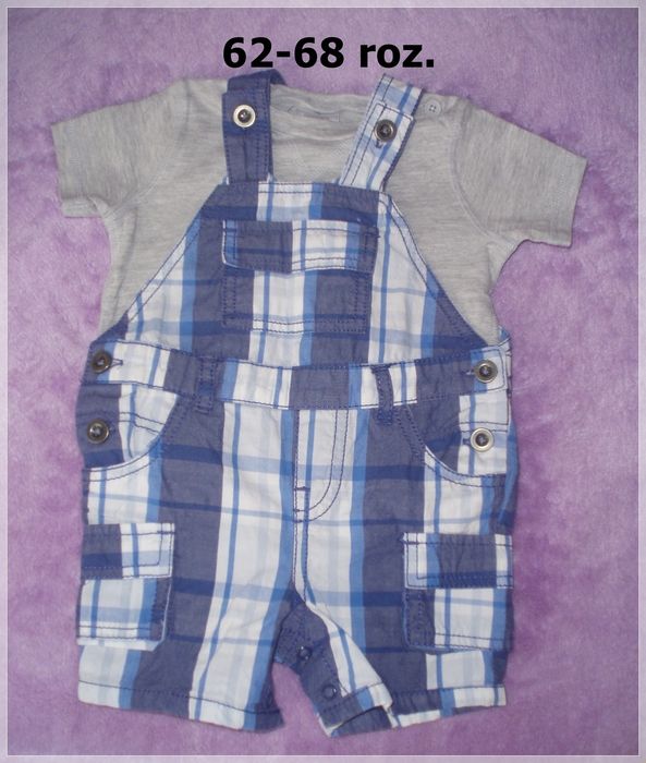 Komplet na lato F&F 62-68 roz. 3-6 m.