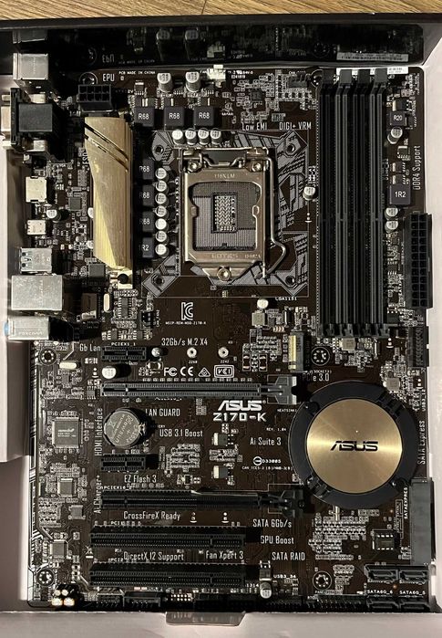 Материнська плата Asus Z170-K (ATX/s1151)