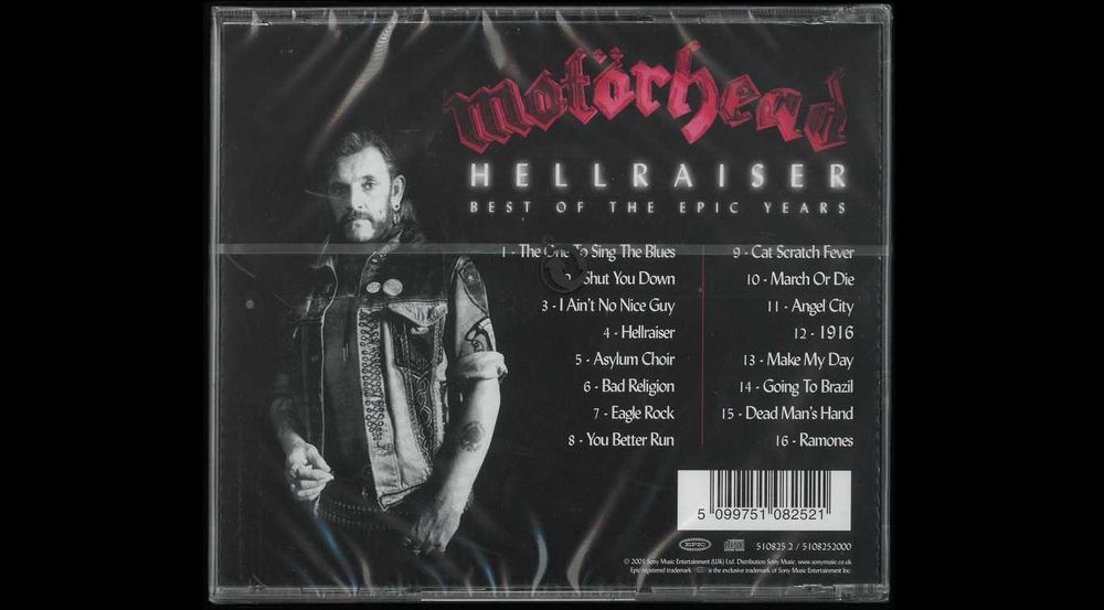 Motorhead – Hellraiser. Best Of The Epic Years. Płyta CD. NOWA