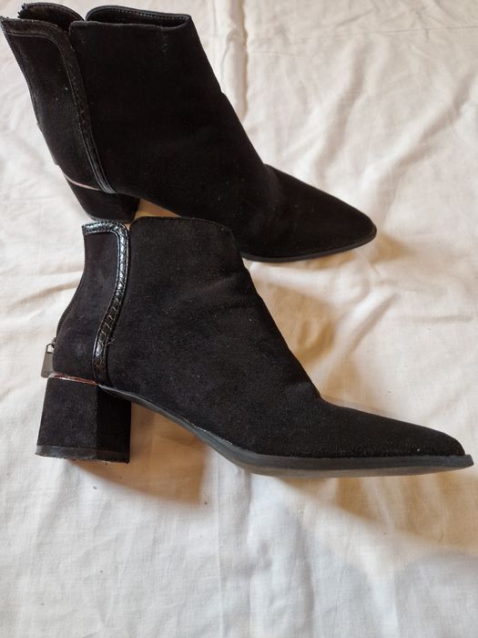 Botas de salto pretas Seaside 39