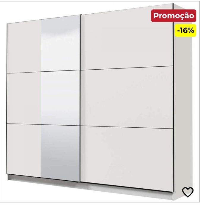 Roupeiro SIERRA com espelho