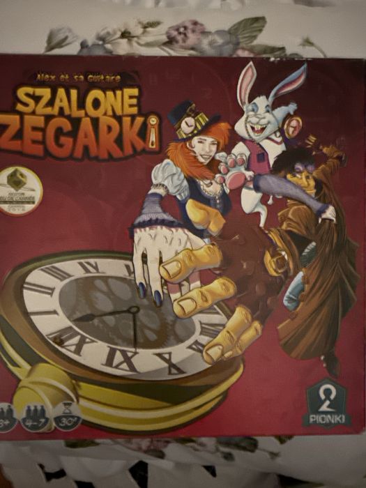 Szalone zegarki gra planszowa