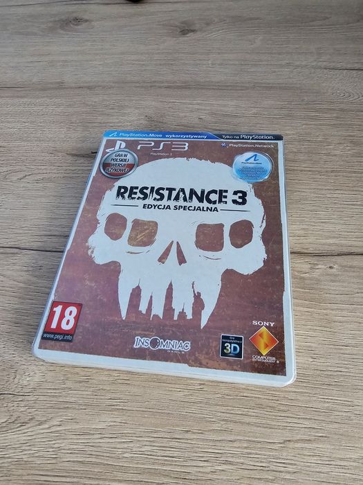 Resistance 3 Edycja Specjalna Steelbook PlayStation 3 PS3 gra