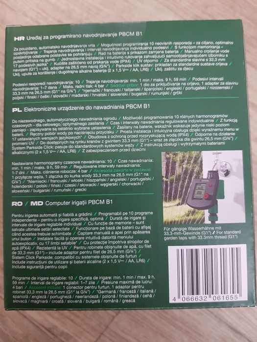 Sterownik nawadniania PARKSIDE