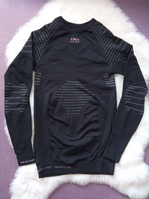 Термокофта жіноча Xbionic invent,піддіва компресійна,кофта біг/вело