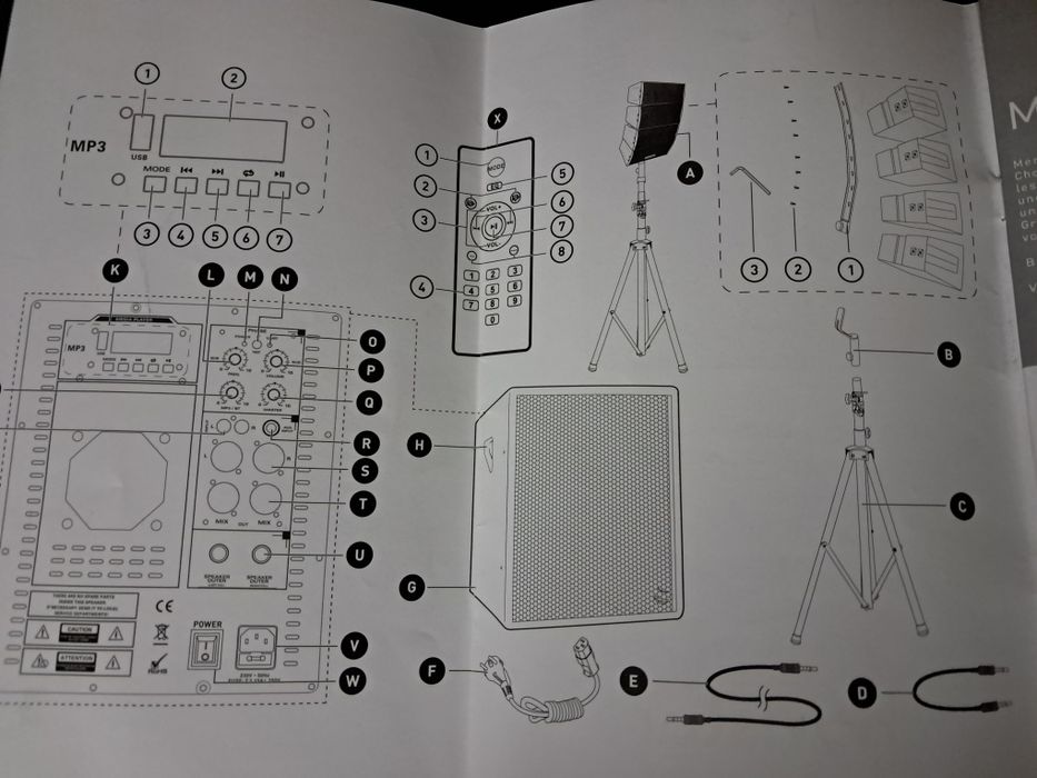 Kit Som e Luz para festas